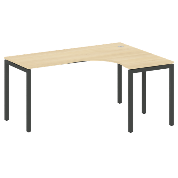 Метал Систем Куатро Стол криволинейный правый на П-образном м/к 40БП.СА-4 (R)