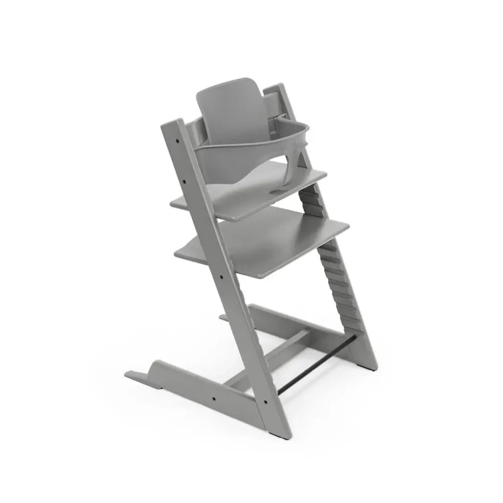 Стульчик для кормления Stokke Tripp Trapp Бук (Storm Grey)