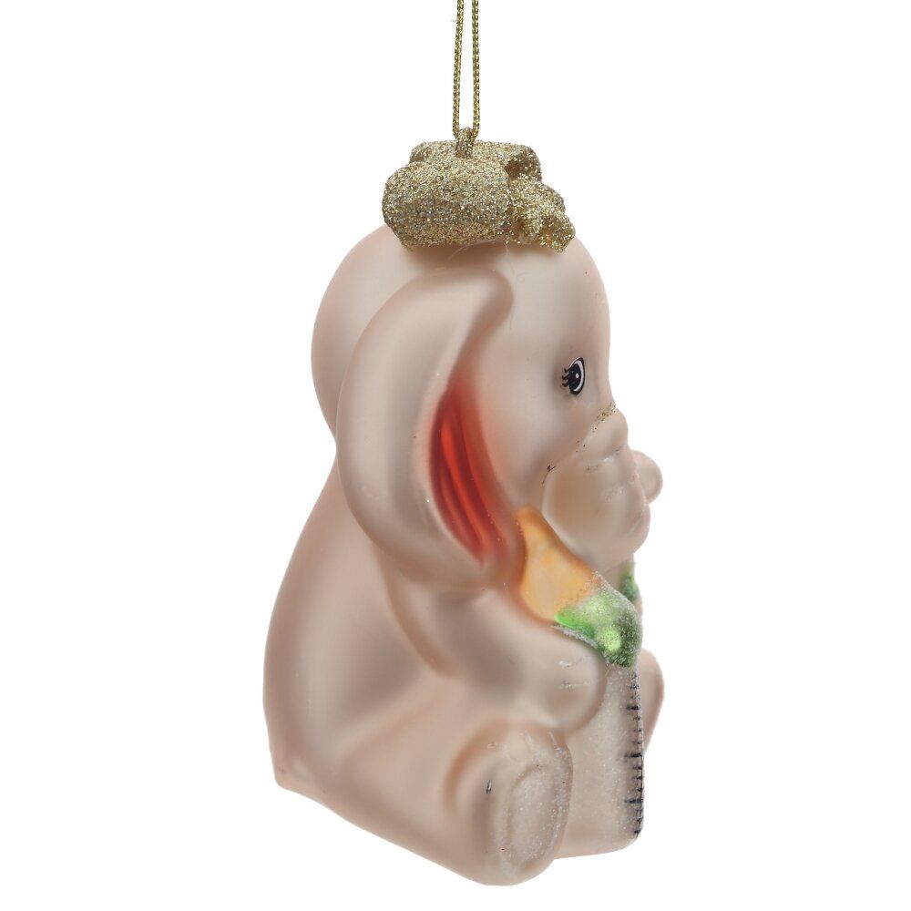 GAEM Украшение новогоднее "Слоник", L7,5 W5 H9 см