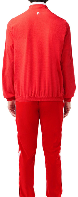 Мужской теннисный костюм Lacoste Sport x Novak Djokovic Sportsuit - красный