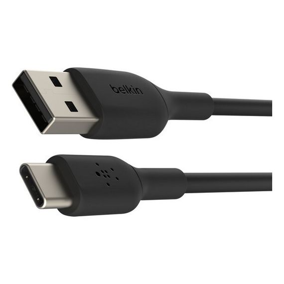 Кабель Belkin BoostCharge USB-A - USB Type-C 1м (CAB001bt1mBK) Black