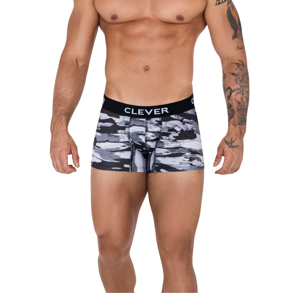 Мужские трусы хипсы серые Clever NAVIGATE TRUNKS 152212