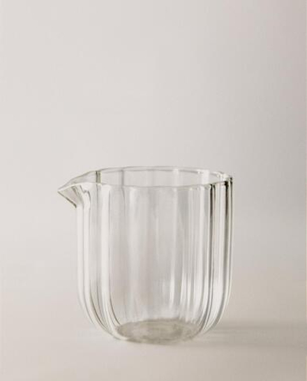 Zara Home кувшин из боросиликатного стекла, цвет прозрачный, 7 см · 8224/214