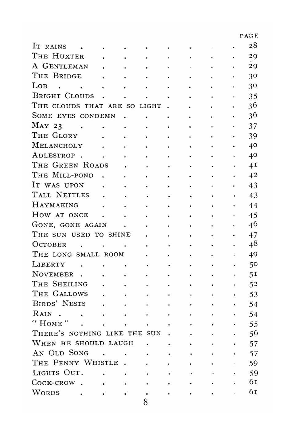 Poems | Thomas Edward