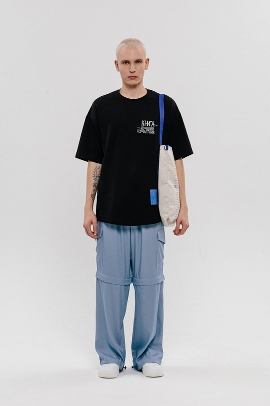 Футболка оверсайз унисекс "Книга лучший соучастник"