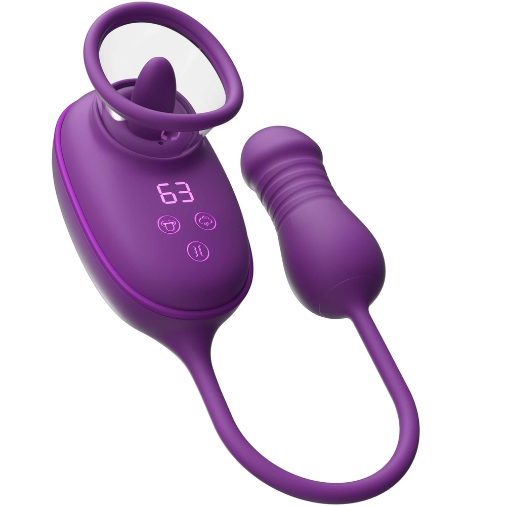 Инновационный стимулятор Nebula Orbit фиолетовый 47,5 см