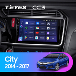 Teyes CC3 10,2" для Honda City, Grace 1  2014-2017