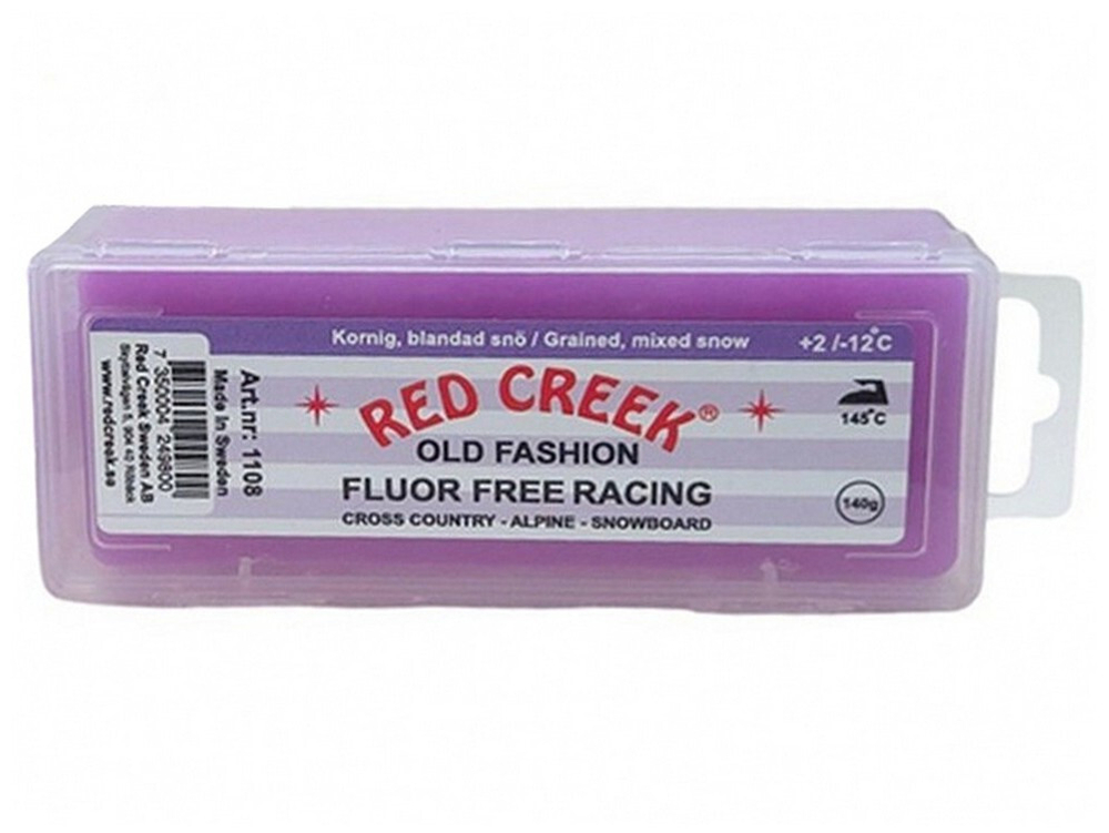 Парафин FFR RED CREEK 1108 FLUOR FREE RACING VIOLET фиол. +2°/-12°С 140г