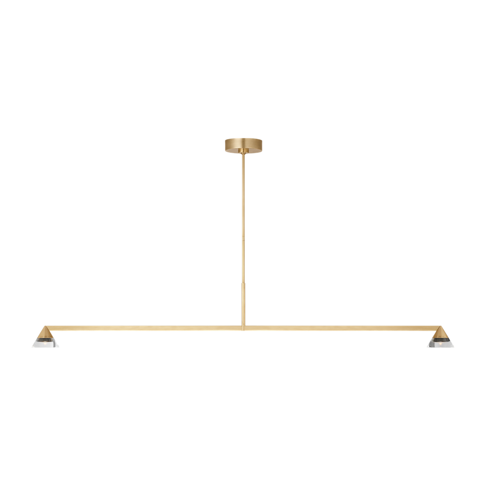 Люстра Visual Comfort Midrand Crystal 60 Linear Chandelier