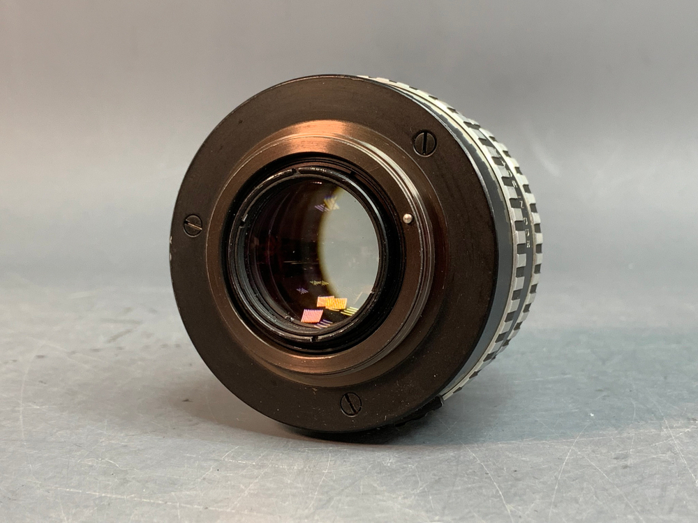 Carl Zeiss Jena Pancolar 50mm 1.8 чуть залипает диафрагма