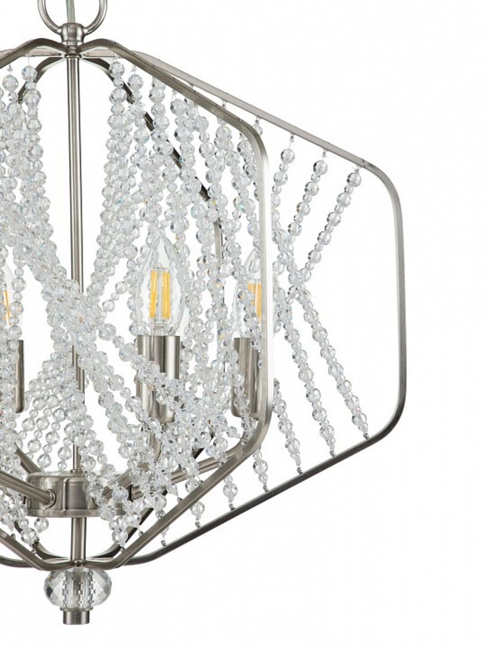 Подвесная люстра Indigo Ballo 12004/6P Nickel