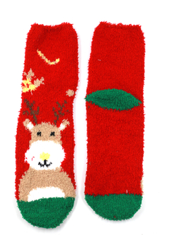 Носки НГ махровые р.35-40 "Christmas" Олень