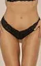 1127/3-B SAND BLACK Трусы бразильяно