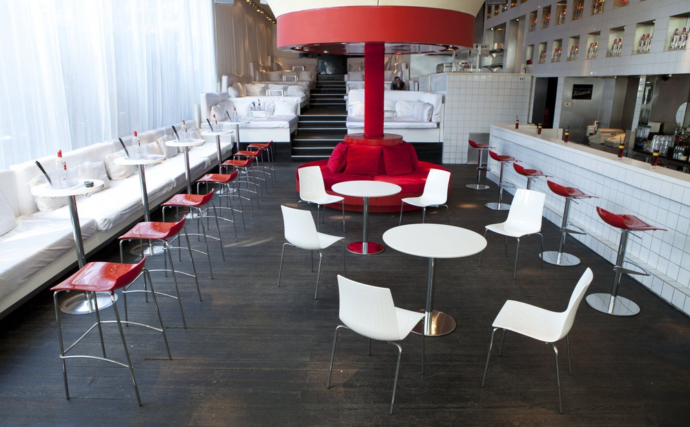 Стул пластиковый Papatya X-Treme S, хромированный, белый