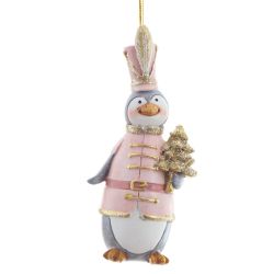 GAEM Фигурка декоративная подвесная "Пингвин", L5 W4,5 H12 см, 2в.