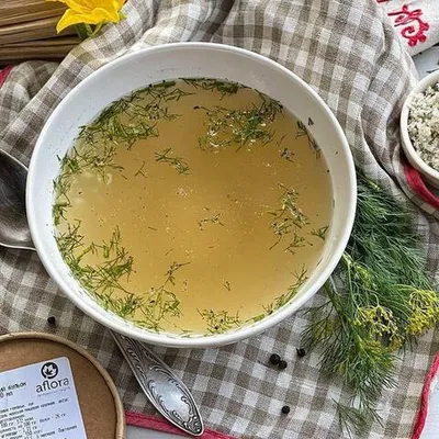 Фотография Костный куриный бульон «Курс на две недели» / 14 шт купить в магазине Афлора