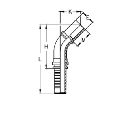 Фитинг DN 05 BEL (Ш) 6 (45)