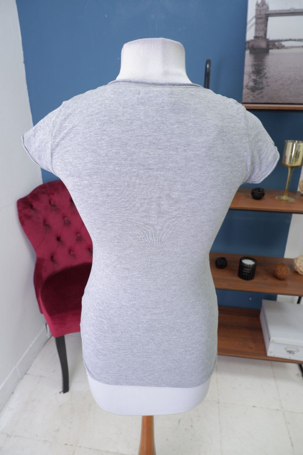 Футболка Zara базовая 46 размер