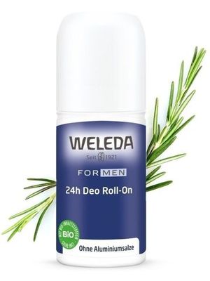 WELEDA Мужской дезодорант 24 часа Roll-On 50 мл