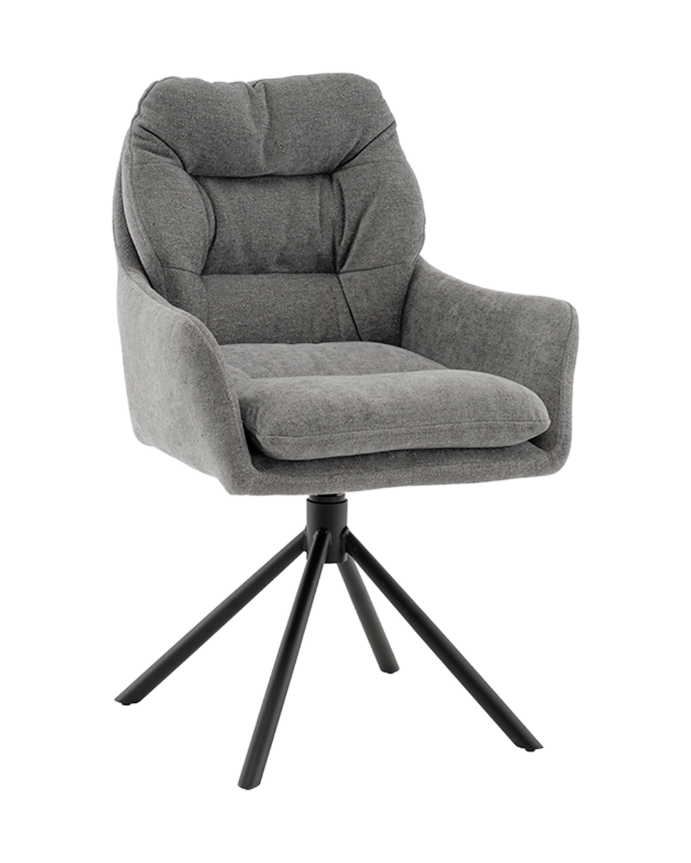 Стул Ральфио букле серый