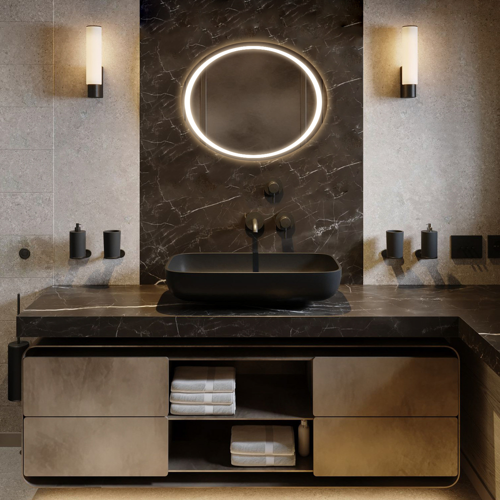 Зеркало WERNE, 80x65x3, с подсветкой, ST-WERNE806529-CR