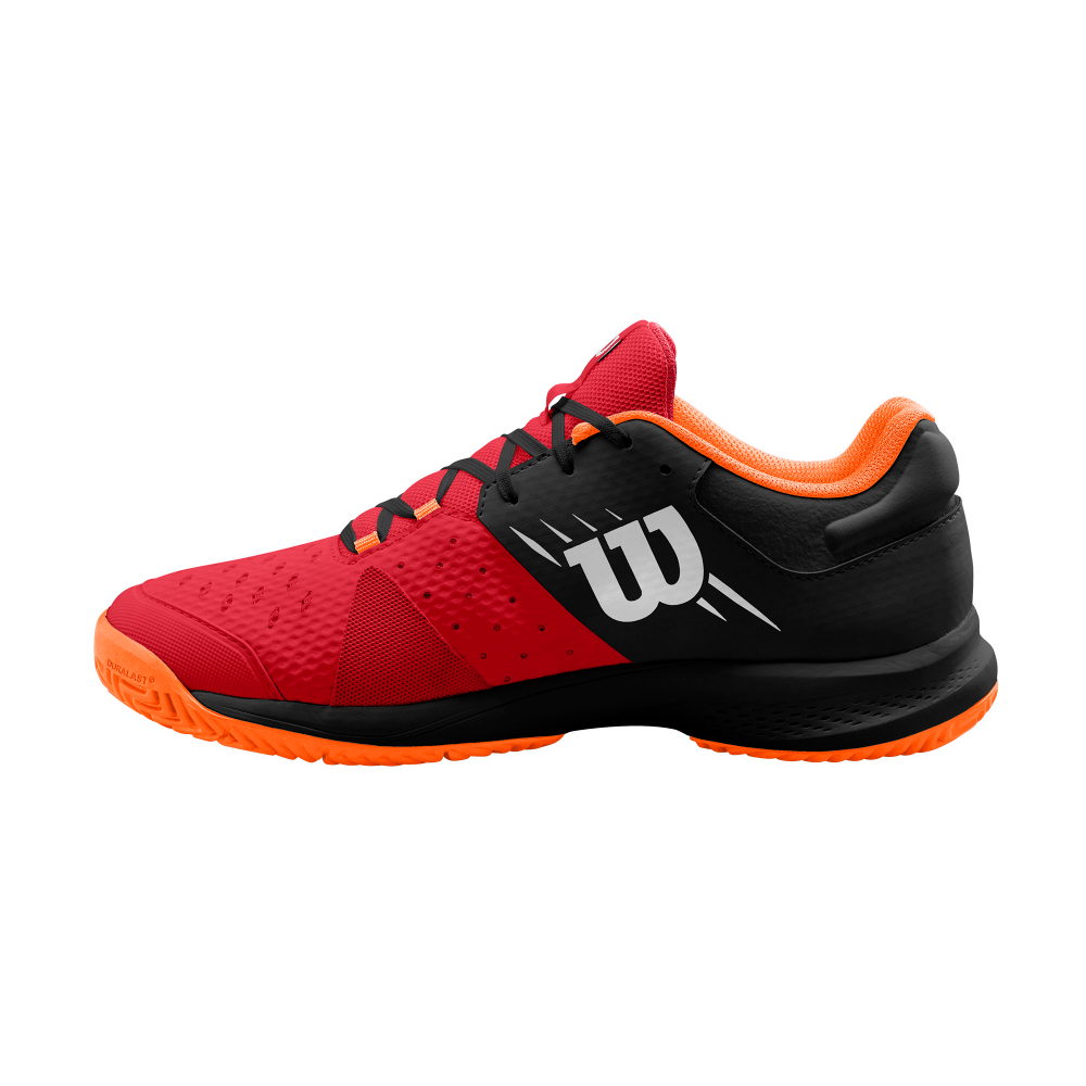 Мужские кроссовки теннисные Wilson Kaos Comp 3.0 M - wilson red/black/orange tiger