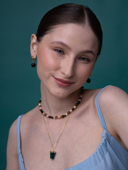 Удлиненная цепь Кофе (75 см)