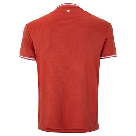 Детская теннисная футболка Tecnifibre Team Tech - terracotta