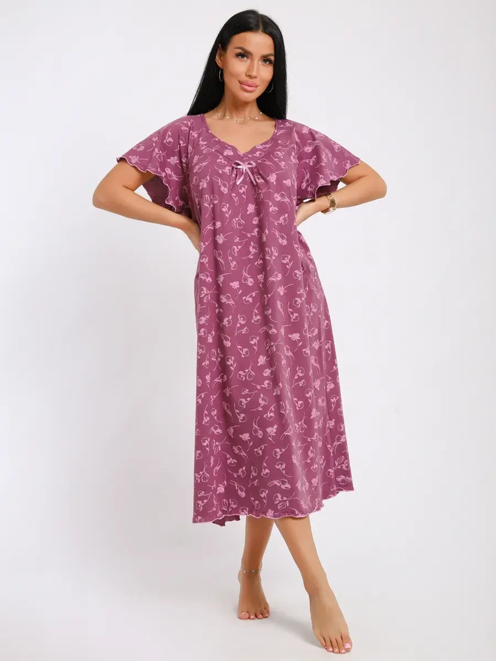 Ночная сорочка большие размеры