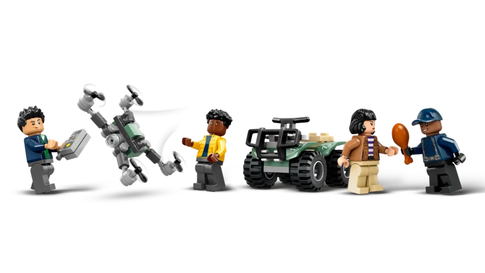 Конструктор LEGO Jurassic World 76966 Миссии динозавров: Транспортный грузовик Аллозавра