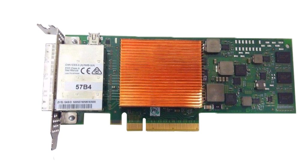 Контроллер IBM 4-Port 6Gb x8 PCIe3 RAID SAS Adapter 00MH956