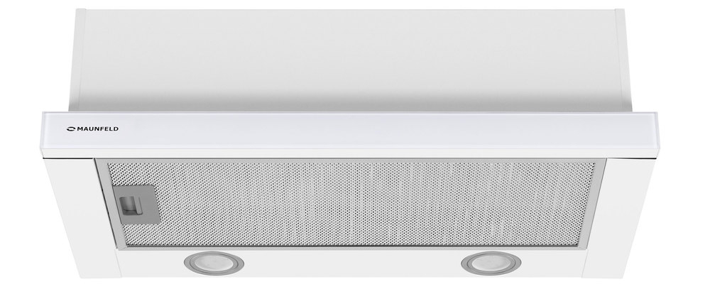 Кухонная вытяжка MAUNFELD VS Light Glass 60 белое стекло