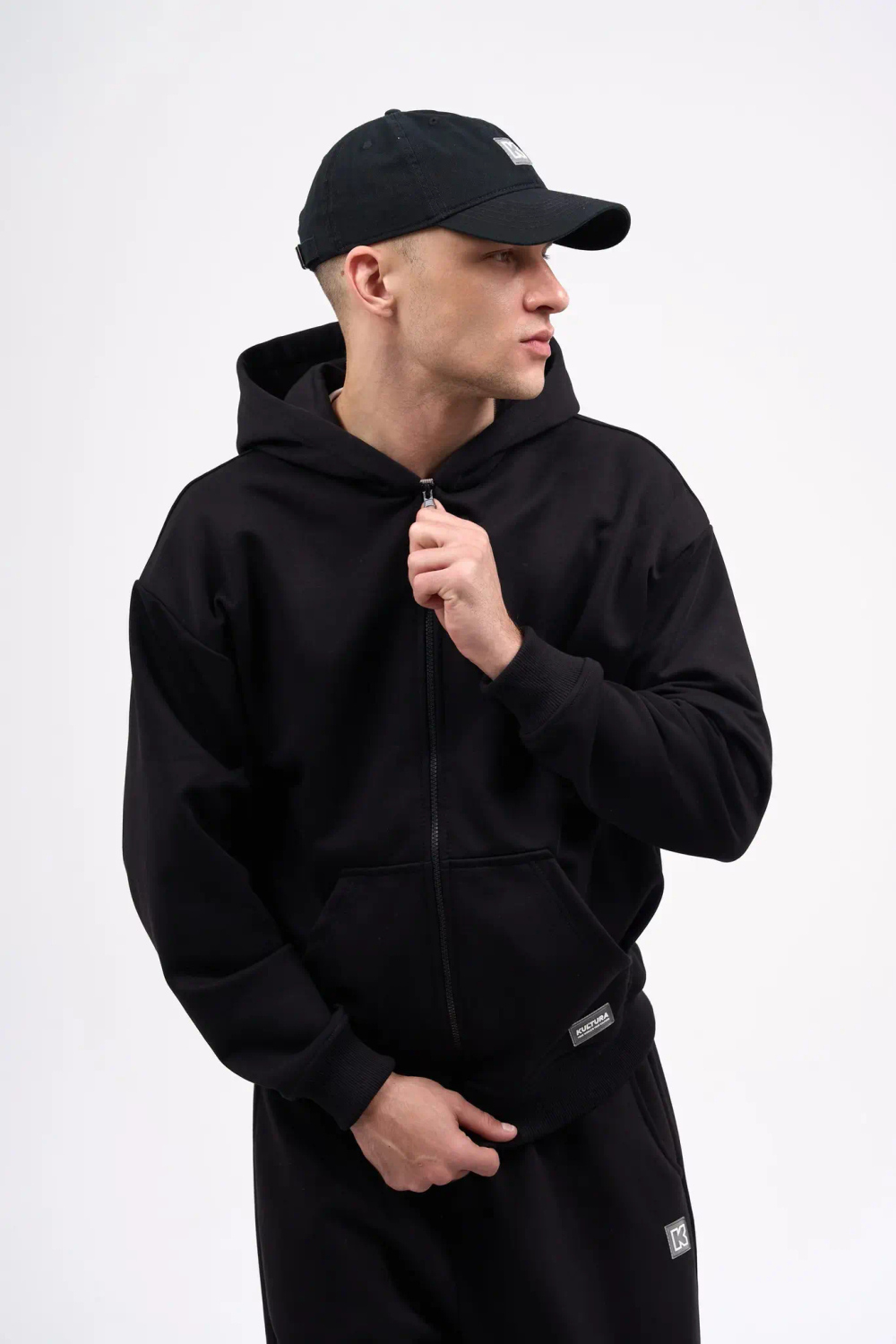 Зиппер KUL'TURA Oversize "Basic" Черный