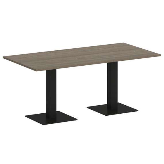 Yalta Стол прямоугольный LT.SPRG-4 Вяз Благородный/Металл Черный 1800*900*750