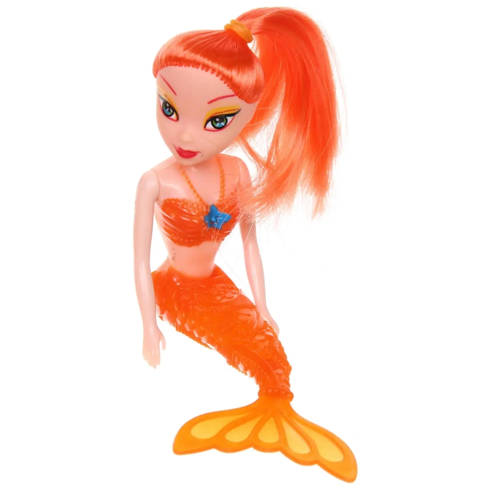 Кукла «Русалка Айрис», 21*5,5*3 см, в ассортименте, пакет