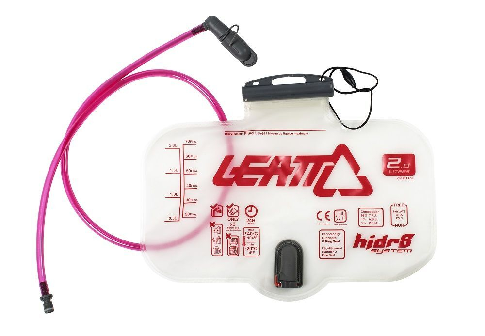Гидропак Leatt Flat Cleantech Horizontal Bladder Pack 2L (Clear (7018210120))