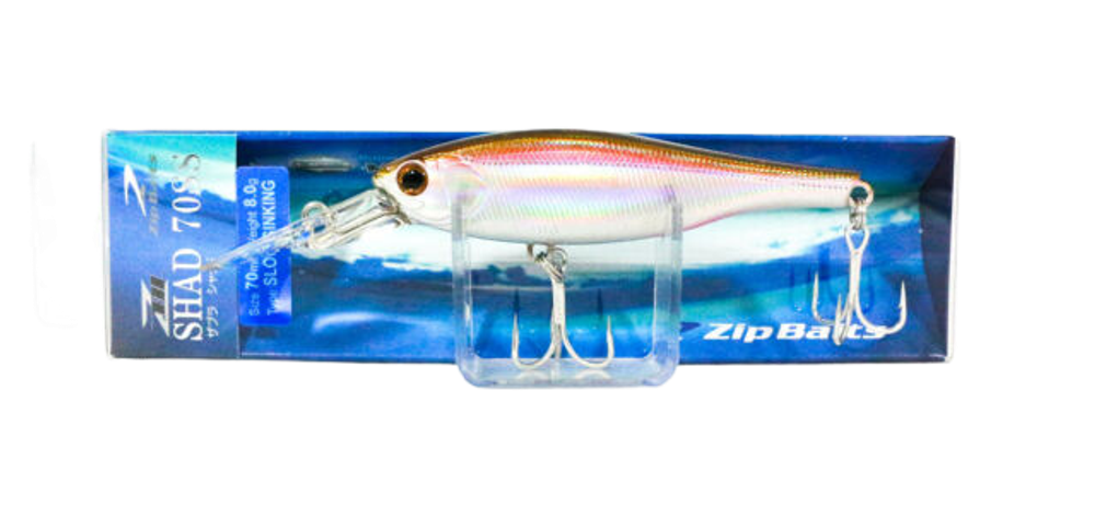 Воблер ZipBaits Rigge 90MN Secret, 821, Ivory Back Silver