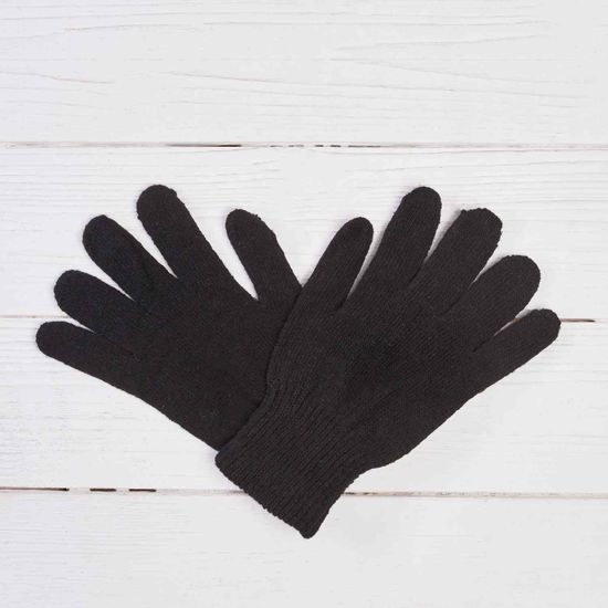 Перчатки спортивные, одинарные (чёрн)