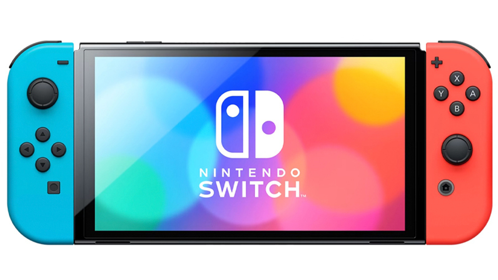 Игровая приставка Nintendo Switch OLED Red/Blue (Красная/Синяя)