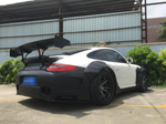 Широкий задний бампер для PORSCHE 911 997 TURBO S 2004–2013