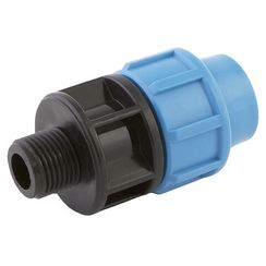 Муфта Джилекс ПНД переходная с наружной резьбой 25 х 1