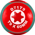 D71T9 Отвертка стержневая TORX® ANTI-SLIP GRIP, T9x60