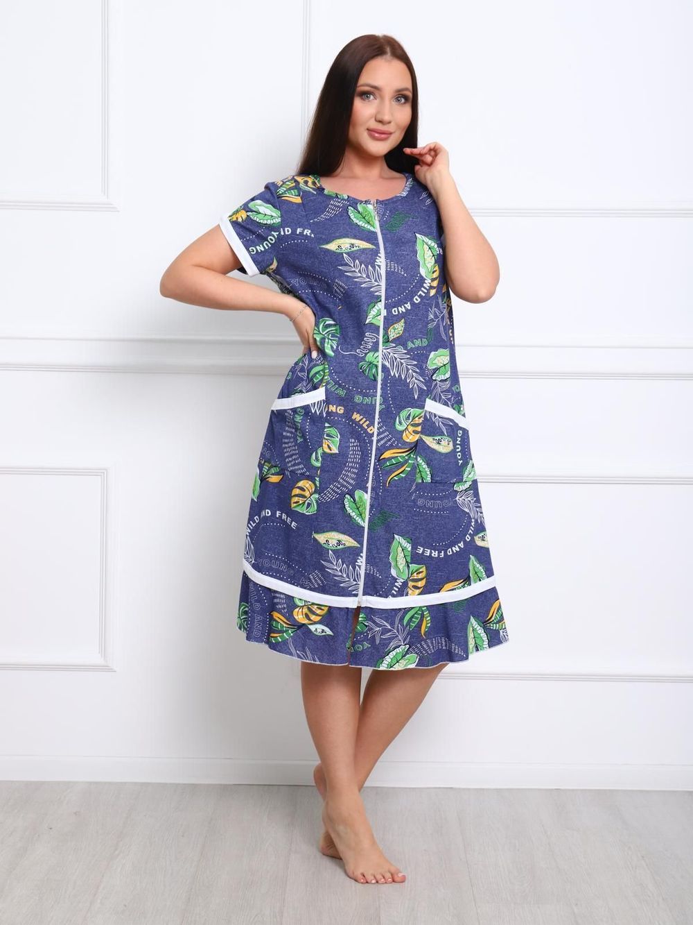 Акация - халат джинса Iv-capriz (Акция)