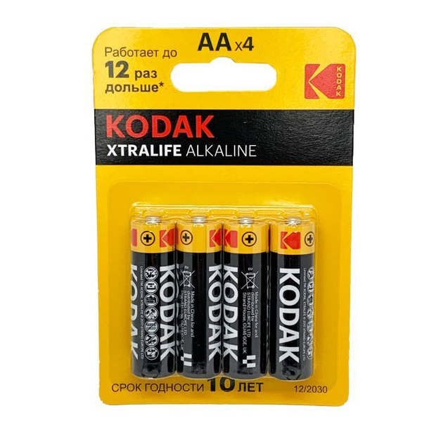 Элемент питания KODAK LR6-4BL  XTRALIFE