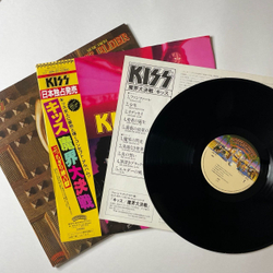 Винтажная виниловая пластинка LP Kiss (Music From) The Elder (Japan 1981) (No Obi) Under The Rose