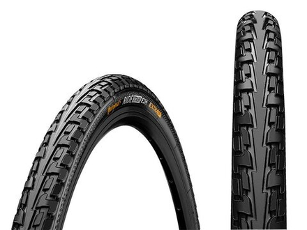 ВЕЛОПОКРЫШКА CONTINENTAL RIDE TOUR, 26 X 1.75, 180TPI, ЧЕРНАЯ, ЗАЩИТА ОТ ПРОКОЛОВ, 101148