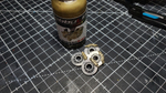 Краска лаковая HobbyLink Titanium Gold HP-9007