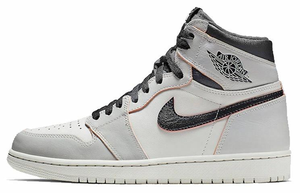 Кроссовки Nike X Jordan Air Jordan 1 Retro High Og Light Bone