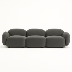 Дизайнерский модульный диван BLOB grey