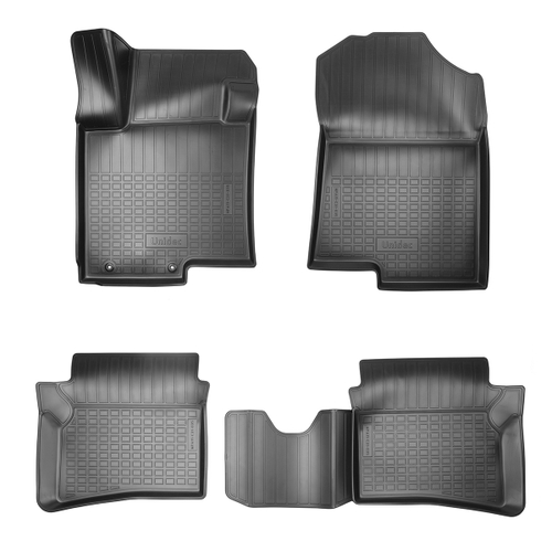 Ковры в салон Norplast/Unidec для Hyundai Bayon (2021-), Черный, арт.NPA11-C31-035